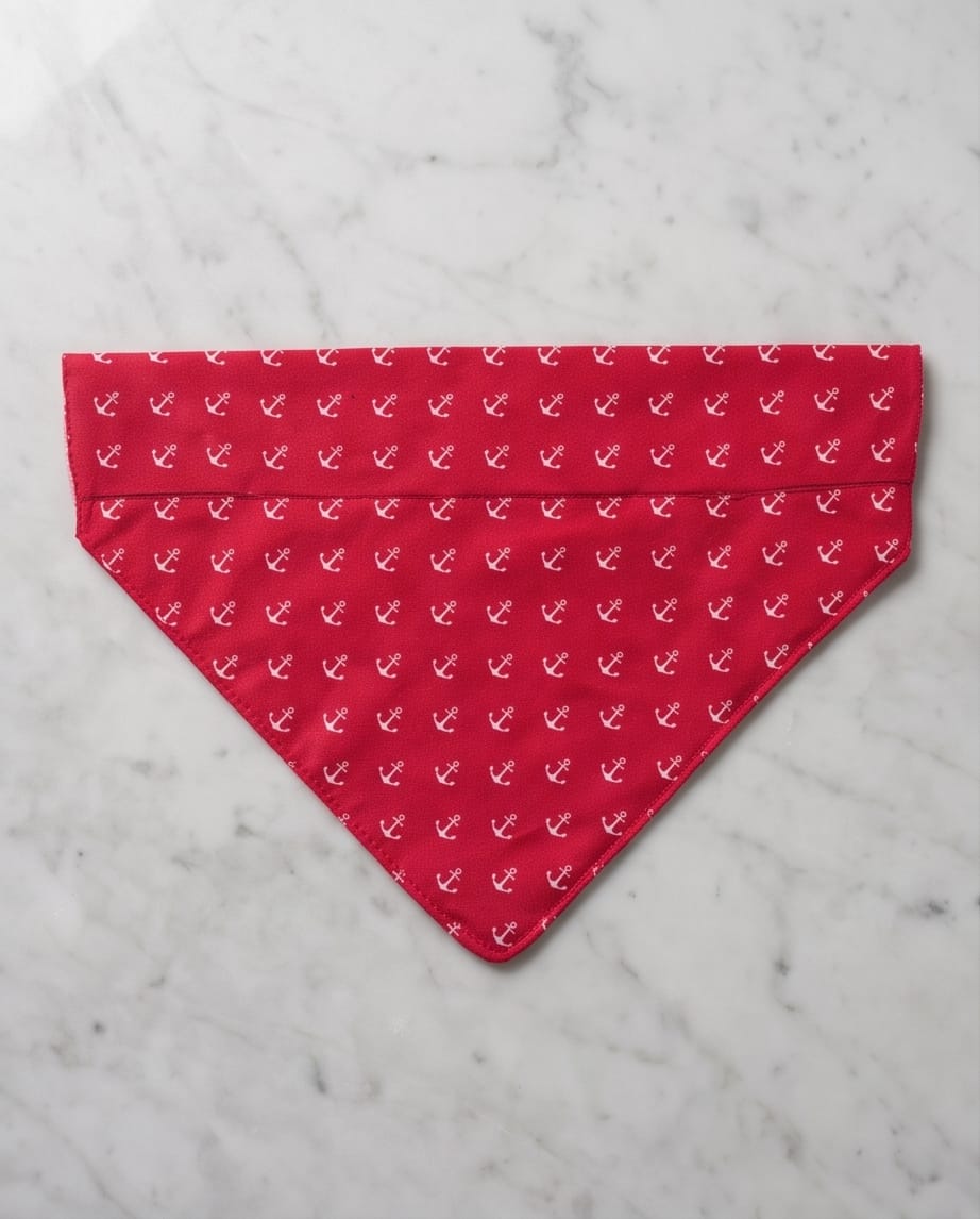 Marin Rouge – Collier, Bandana & Laisse