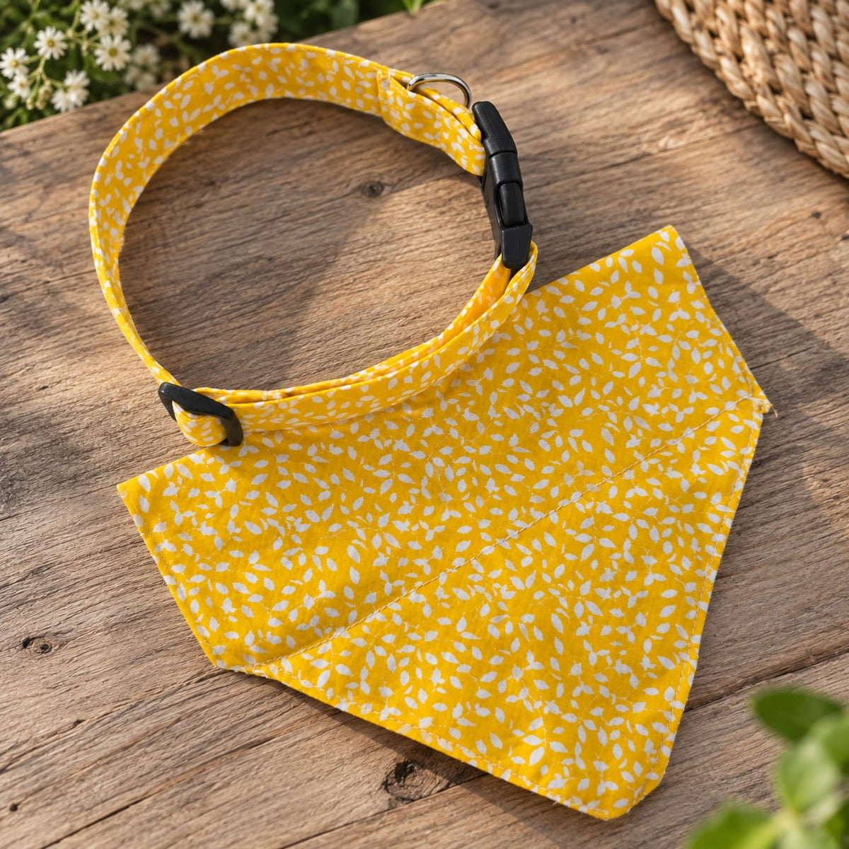Fin d’Été – Collier & Bandana assortis