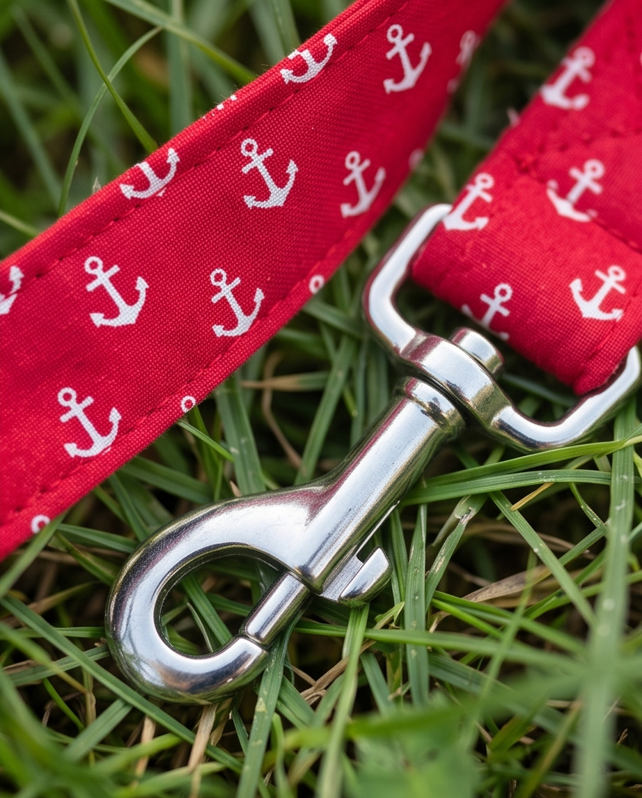 Laisse Marin Rouge