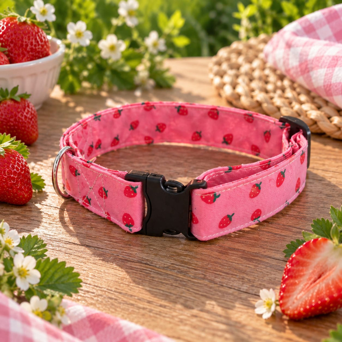 Collier Waterproof Strawberry